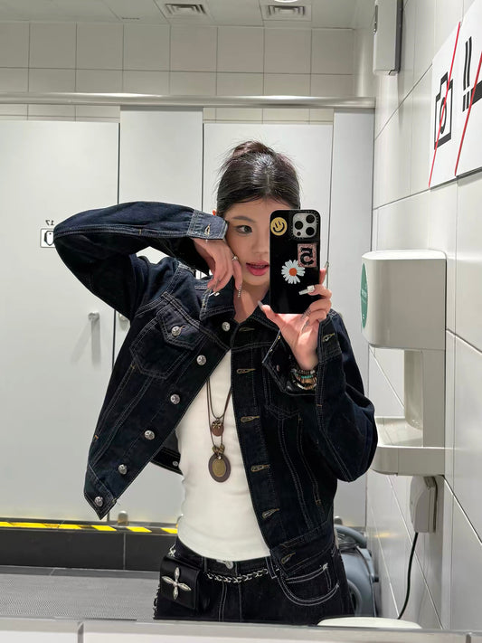 [Pre-order] Koiisle Retro Deconstructed Unisex Denim Jacket